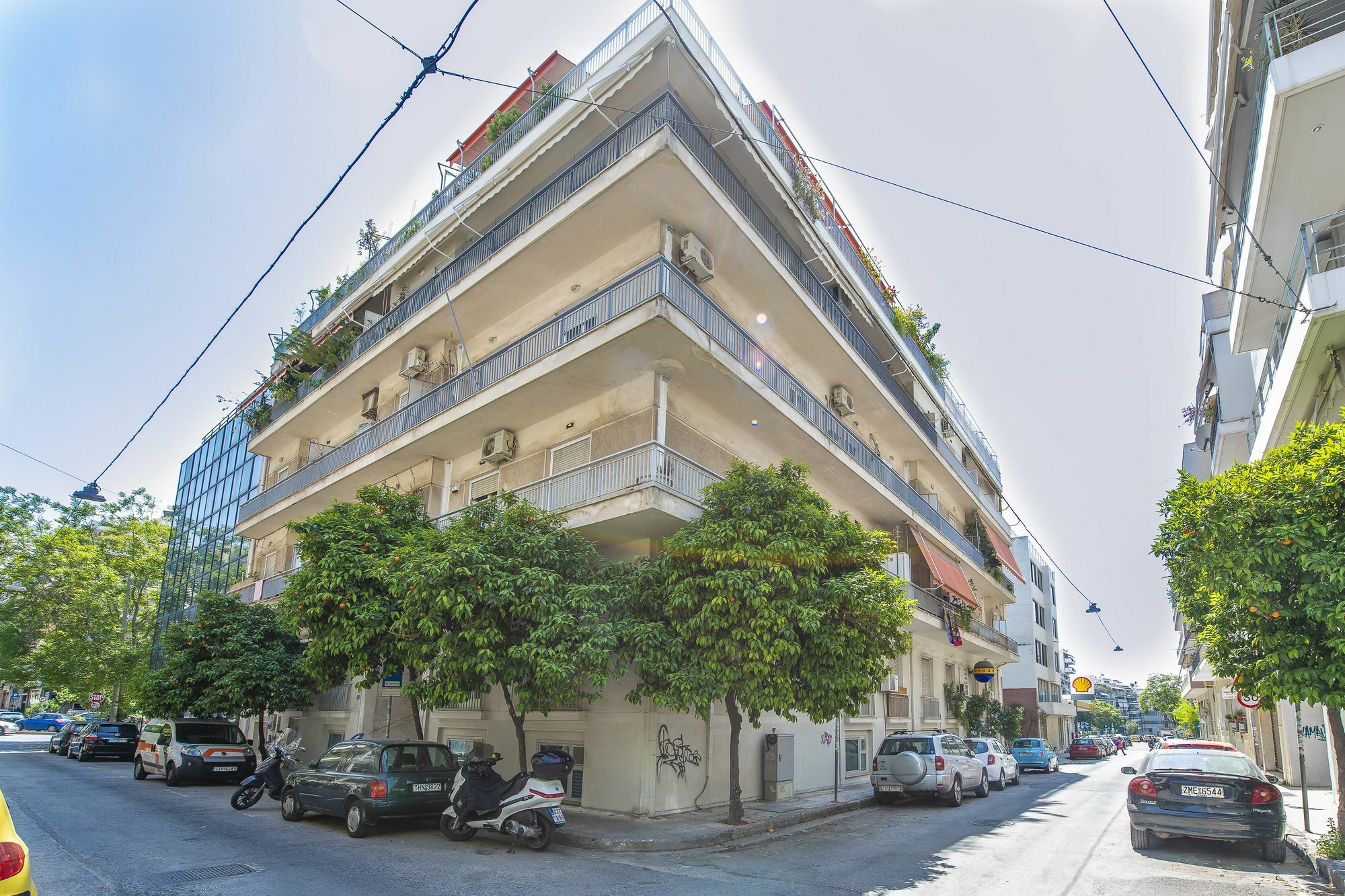 Apartmán Megaron Blue Atény Exteriér fotografie